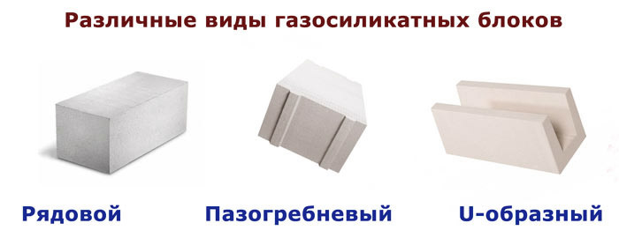 Газосиликатные блоки: технические характеристики, размеры и цена за штуку