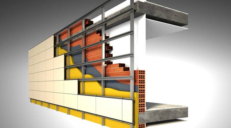 Подсистема для вентилируемого фасада: функции, устройство, используемые материалы, способы монтажа