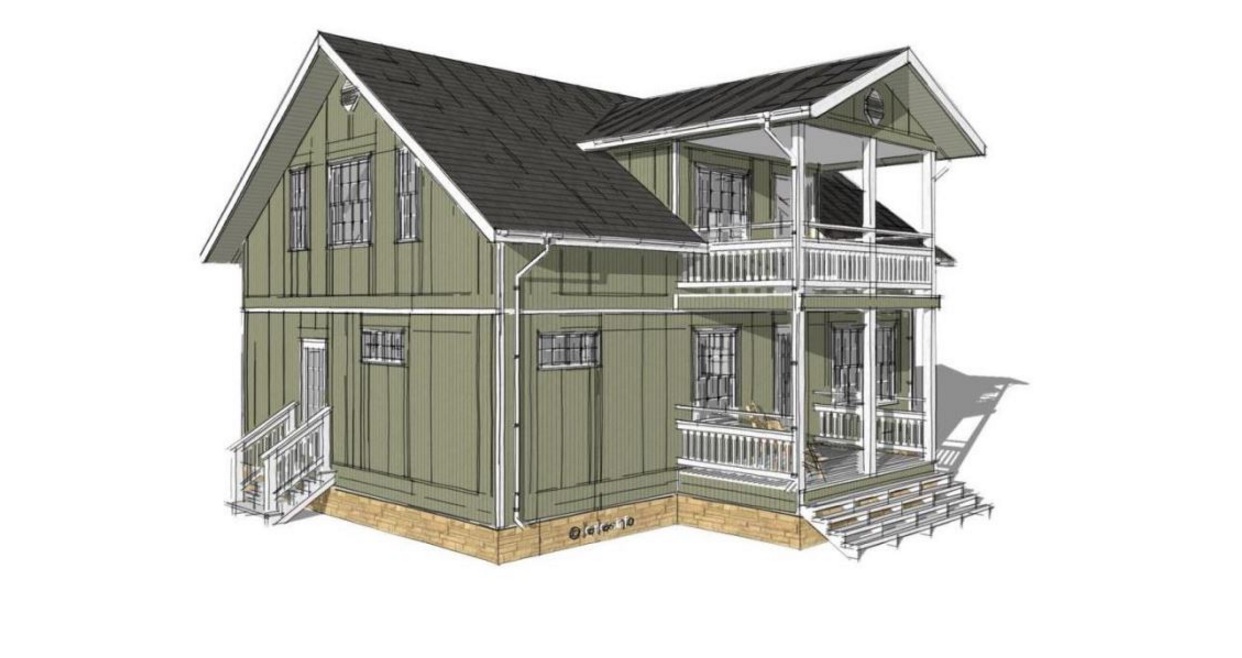Проект финского каркасного дома с планировкой: скачать рабочий проект финского дома