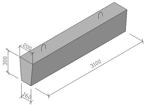 Фундаментные балки: характеристики, размеры, цена