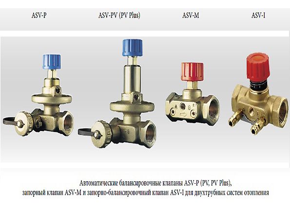 Балансировочный клапан для системы отопления: устройство и виды