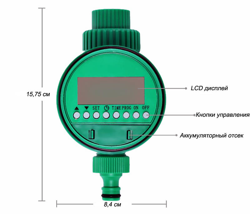 Таймер полива: принцип работы, виды и критерии выбора