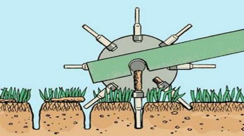 Аэратор для газона: виды, критерии выбора, самодельный аэратор