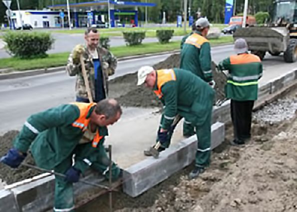 Бордюрный камень: применение, виды, размеры, особенности укладки