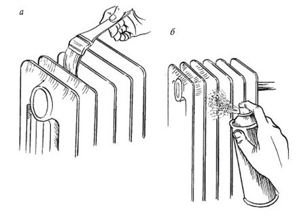 Как покрасить радиатор отопления своими руками