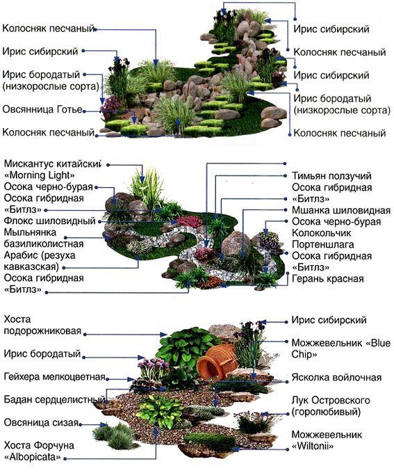 Обустраиваем сухой ручей на даче своими руками