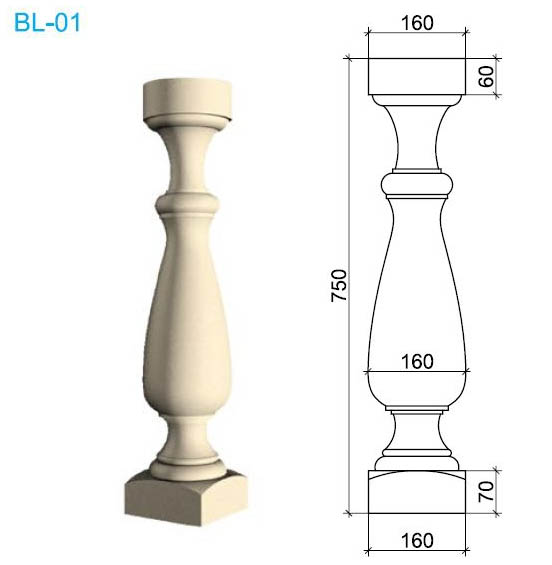 Бетонные балясины: как сделать своими руками, формы для отливки, цены